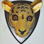 Glass Bead tiger head
